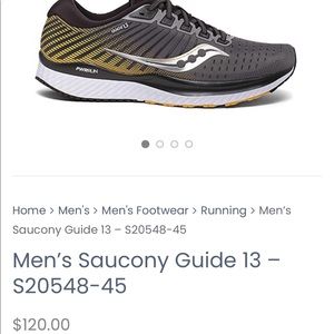 Saucony Guide 13 Men’s Size US 10.5 *NEW W/BOX*